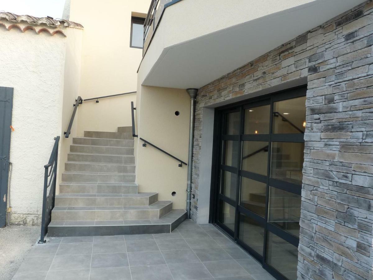 Hotel L'Horloge Gourmande Donzère Exterior foto
